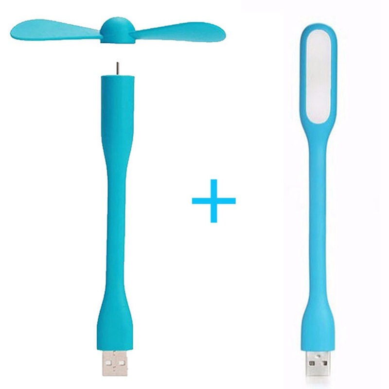 Mini ventilador usb flexível dobrável de refrigeração e usb conduziu a luz para notebook & computado - A.S Foco