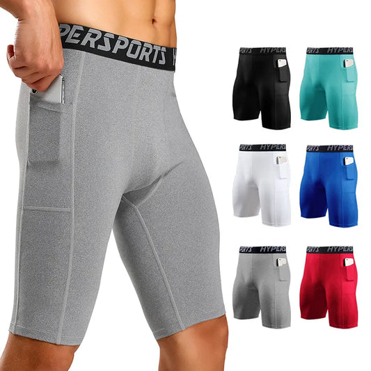 Mallas cortadas para correr para hombre, de secado rápido, para hombre