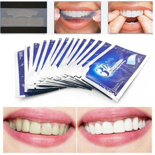 Tiras de Gel para Clareamento Dental Heonyirry - 14 pares - A.S Foco