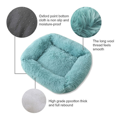 Cama para Cachorros e Gatos - Plush Square - A.S Foco